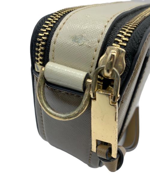 Marc by Marc Jacobs（マークバイマークジェイコブス）Marc by Marc Jacobs (マークバイマークジェイコブス) ショルダーバッグ ベージュ×ブラウンの古着・服飾アイテム