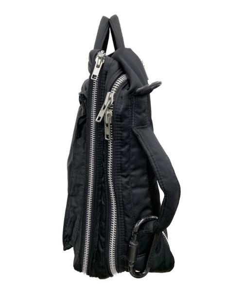 PORTER（ポーター）PORTER (ポーター) 3wayブリーフケース　タンカー ブラック×オレンジの古着・服飾アイテム
