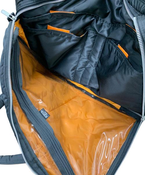 PORTER（ポーター）PORTER (ポーター) 3wayブリーフケース　タンカー ブラック×オレンジの古着・服飾アイテム