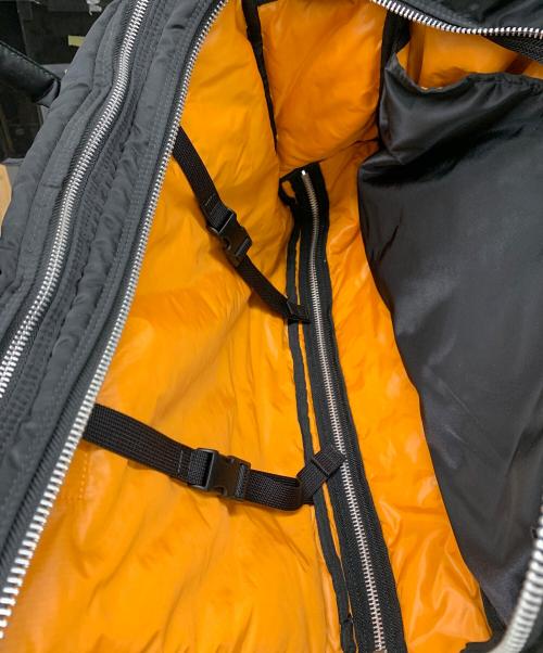 PORTER（ポーター）PORTER (ポーター) 3wayブリーフケース　タンカー ブラック×オレンジの古着・服飾アイテム
