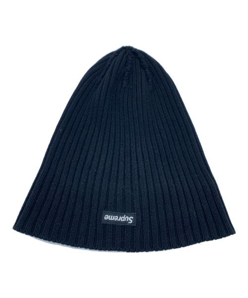 SUPREME（シュプリーム）SUPREME (シュプリーム) ニット帽 ブラックの古着・服飾アイテム