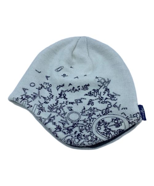 OAKLEY（オークリー）OAKLEY (オークリー) ニット帽 ホワイト×ネイビー サイズ:不明の古着・服飾アイテム