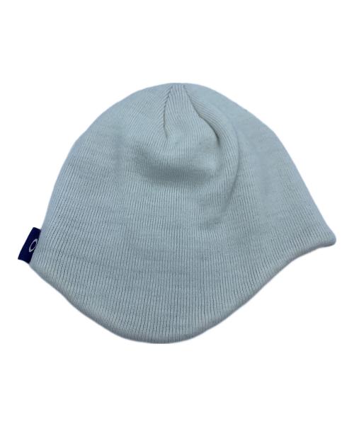 OAKLEY（オークリー）OAKLEY (オークリー) ニット帽 ホワイト×ネイビー サイズ:不明の古着・服飾アイテム