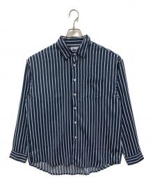 TAKEO KIKUCHI（タケオキクチ）の古着「長袖シャツ」｜ネイビー×ブルー