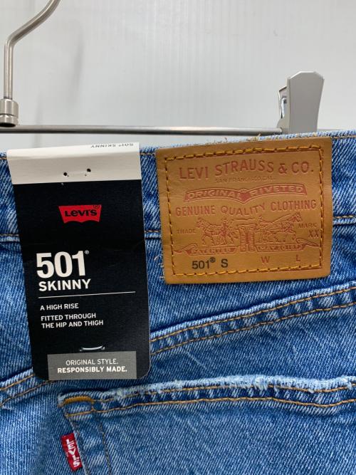 LEVI'S（リーバイス）LEVI'S (リーバイス) スキニーデニムパンツ インディゴ サイズ:W26×L28 未使用品の古着・服飾アイテム