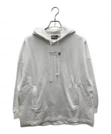 DIESEL（ディーゼル）の古着「プルオーバーパーカー」｜ホワイト