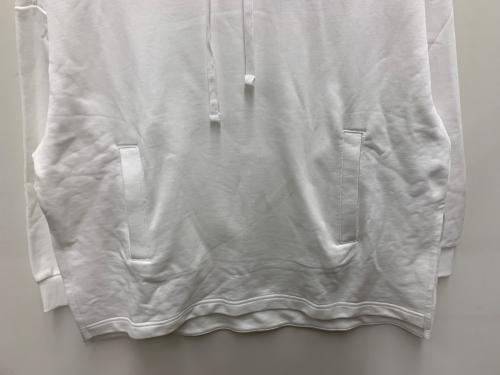 DIESEL（ディーゼル）DIESEL (ディーゼル) プルオーバーパーカー ホワイト サイズ:XSの古着・服飾アイテム