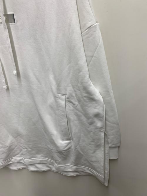 DIESEL（ディーゼル）DIESEL (ディーゼル) プルオーバーパーカー ホワイト サイズ:XSの古着・服飾アイテム