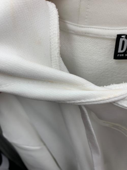 DIESEL（ディーゼル）DIESEL (ディーゼル) プルオーバーパーカー ホワイト サイズ:XSの古着・服飾アイテム
