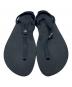 中古・古着 BEAUTIFUL SHOES TOSHINOSUKE TAKEGAHARA (ビューティフルシューズ トシノスケ タケガハラ) ストラップサンダル グレー サイズ:24 未使用品：15000円