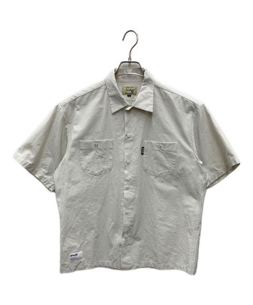 Schott（ショット）Schott (ショット) 半袖シャツ アイボリー サイズ:Mの古着・服飾アイテム