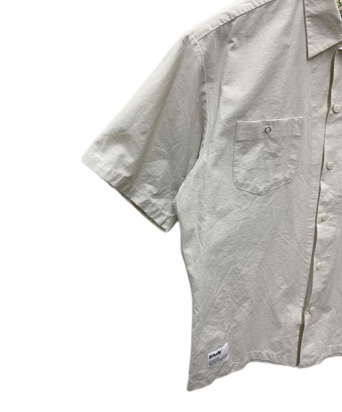 Schott（ショット）Schott (ショット) 半袖シャツ アイボリー サイズ:Mの古着・服飾アイテム