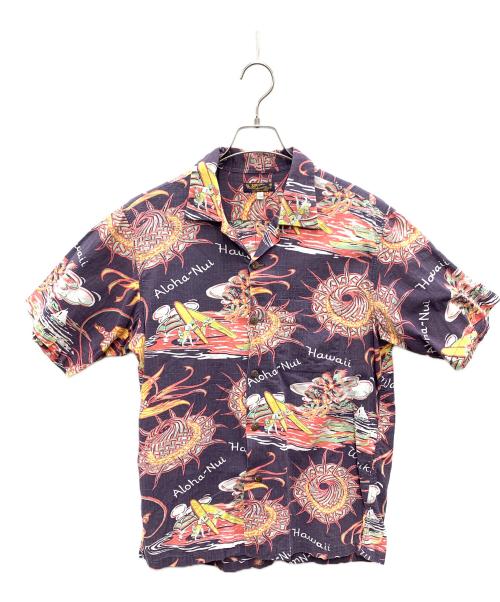 Sun Surf（サンサーフ）Sun Surf (サンサーフ) アロハシャツ パープル サイズ:Lの古着・服飾アイテム