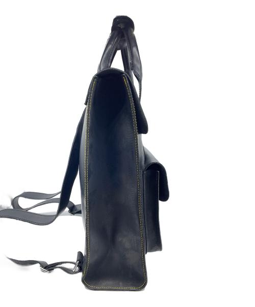 Dr.Martens（ドクターマーチン）Dr.Martens (ドクターマーチン) レザーバックパック ブラックの古着・服飾アイテム