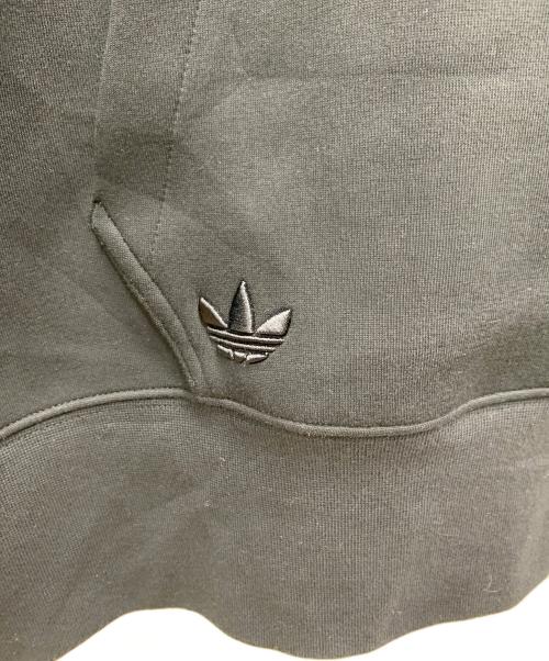 adidas Originals（アディダスオリジナル）adidas originals (アディダスオリジナル) プルオーバーパーカー ブラック サイズ:2XLの古着・服飾アイテム