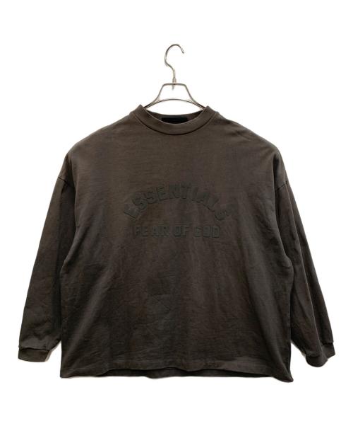 FOG ESSENTIALS（フィアオブゴッド エッセンシャル）FOG ESSENTIALS (フィアオブゴッド エッセンシャル) 長袖カットソー ブラウン サイズ:Mの古着・服飾アイテム