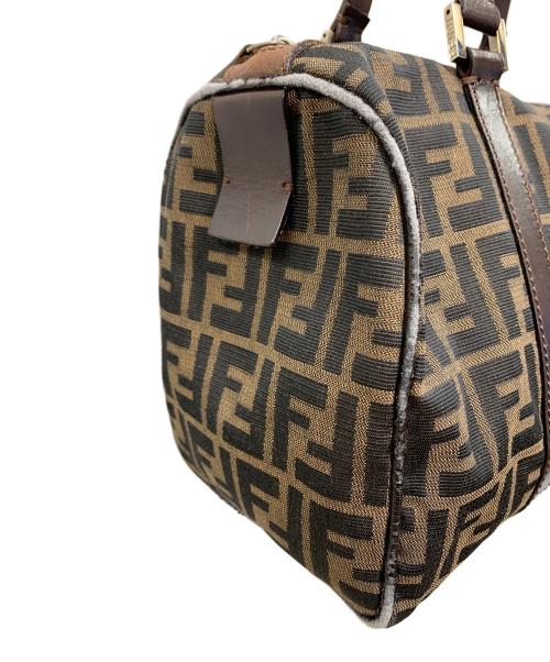 FENDI（フェンディ）FENDI (フェンディ) ハンドバッグ ズッカ ブラウンの古着・服飾アイテム