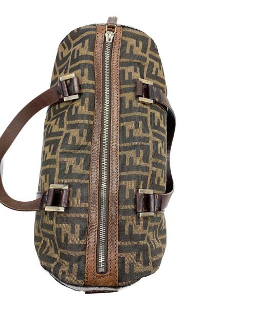 FENDI（フェンディ）FENDI (フェンディ) ハンドバッグ ズッカ ブラウンの古着・服飾アイテム