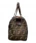 FENDI (フェンディ) ハンドバッグ ズッカ ブラウン：10000円