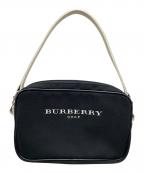 BURBERRYバーバリー）の古着「ショルダーポーチ」｜グレー×ブラック