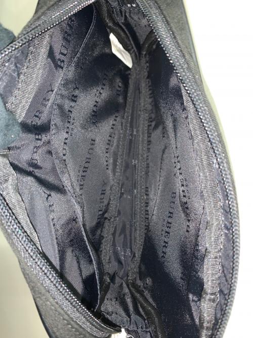 BURBERRY（バーバリー）BURBERRY (バーバリー) ショルダーポーチ グレー×ブラックの古着・服飾アイテム