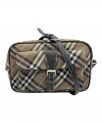 BURBERRY BLUE LABELバーバリー ブルー レーベル）の古着「ショルダーバッグ」｜ベージュ