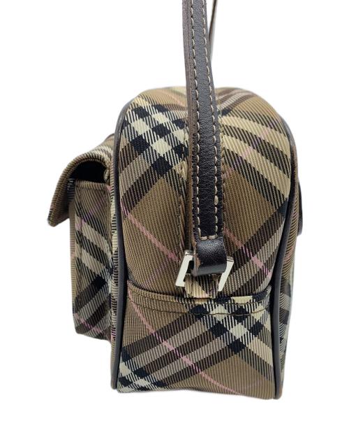 BURBERRY BLUE LABEL（バーバリー ブルー レーベル）BURBERRY BLUE LABEL (バーバリー ブルー レーベル) ショルダーバッグ ベージュの古着・服飾アイテム