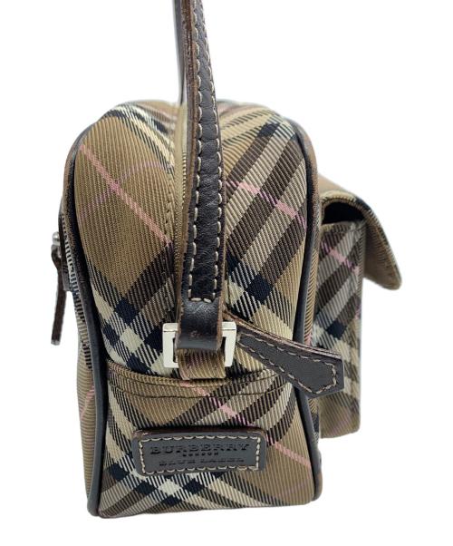 BURBERRY BLUE LABEL（バーバリー ブルー レーベル）BURBERRY BLUE LABEL (バーバリー ブルー レーベル) ショルダーバッグ ベージュの古着・服飾アイテム