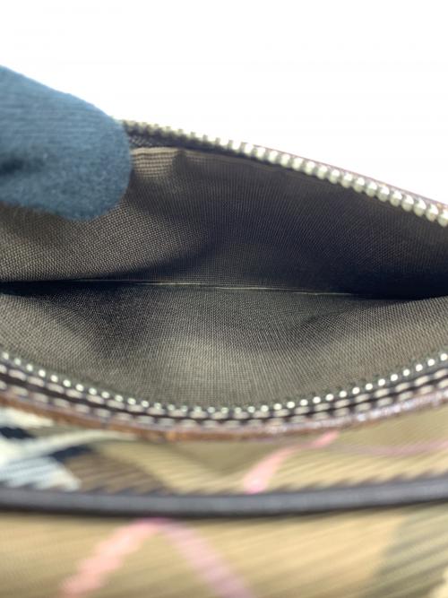 BURBERRY BLUE LABEL（バーバリー ブルー レーベル）BURBERRY BLUE LABEL (バーバリー ブルー レーベル) ショルダーバッグ ベージュの古着・服飾アイテム