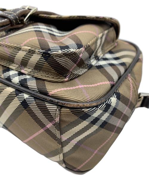 BURBERRY BLUE LABEL（バーバリー ブルー レーベル）BURBERRY BLUE LABEL (バーバリー ブルー レーベル) ショルダーバッグ ベージュの古着・服飾アイテム