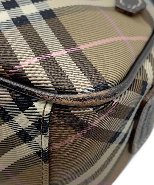 BURBERRY BLUE LABEL（バーバリー ブルー レーベル）BURBERRY BLUE LABEL (バーバリー ブルー レーベル) ショルダーバッグ ベージュの古着・服飾アイテム