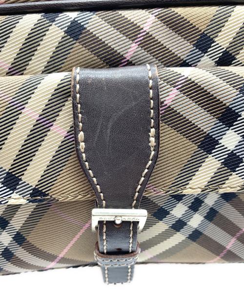 BURBERRY BLUE LABEL（バーバリー ブルー レーベル）BURBERRY BLUE LABEL (バーバリー ブルー レーベル) ショルダーバッグ ベージュの古着・服飾アイテム
