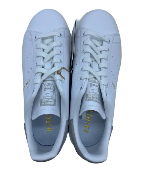 adidas（アディダス）adidas (アディダス) ローカットスニーカー ホワイト×グレー サイズ:25 未使用品の古着・服飾アイテム