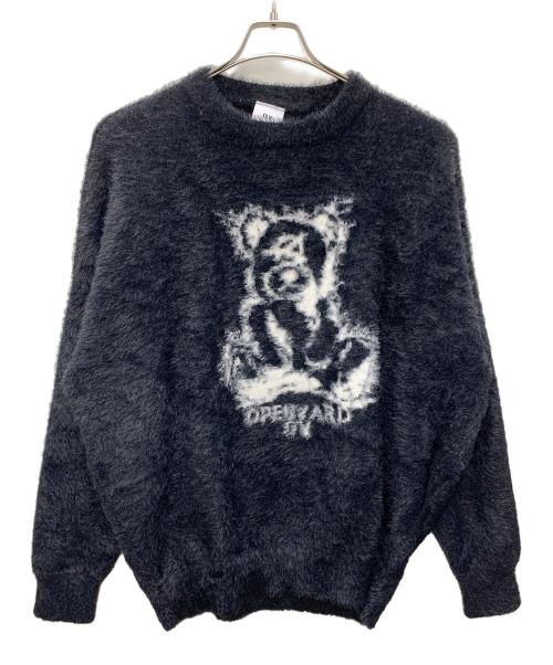 OY（オーワイ）OY (オーワイ) 厚手ニット ブラック サイズ:Freeの古着・服飾アイテム