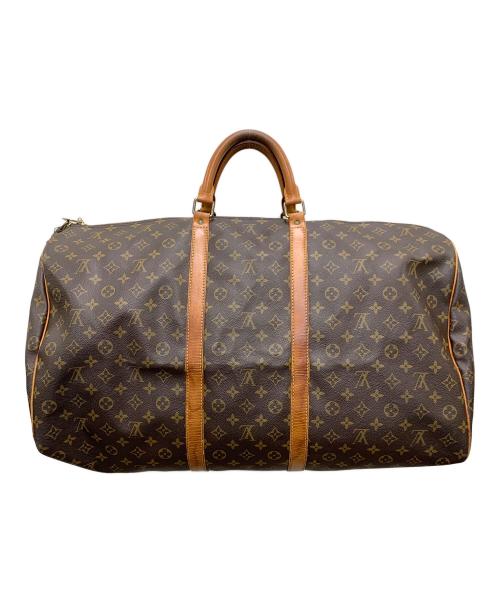 LOUIS VUITTON（ルイ ヴィトン）LOUIS VUITTON (ルイ ヴィトン) トラベルバッグ　キーポル60 ブラウンの古着・服飾アイテム