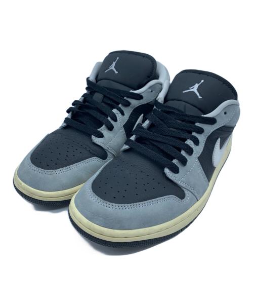 NIKE（ナイキ）NIKE (ナイキ) Air Jordan 1 Low SE グレー×ブラック サイズ:26.5の古着・服飾アイテム