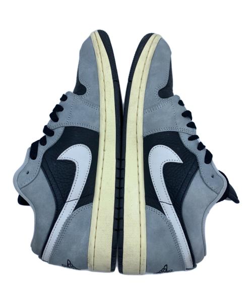 NIKE（ナイキ）NIKE (ナイキ) Air Jordan 1 Low SE グレー×ブラック サイズ:26.5の古着・服飾アイテム