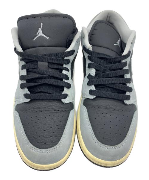 NIKE（ナイキ）NIKE (ナイキ) Air Jordan 1 Low SE グレー×ブラック サイズ:26.5の古着・服飾アイテム