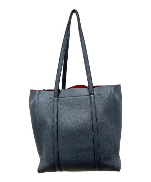 Marc by Marc Jacobs（マークバイマークジェイコブス）Marc by Marc Jacobs (マークバイマークジェイコブス) トートバッグ グレー×レッドの古着・服飾アイテム
