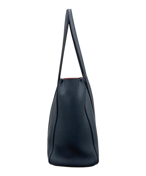 Marc by Marc Jacobs（マークバイマークジェイコブス）Marc by Marc Jacobs (マークバイマークジェイコブス) トートバッグ グレー×レッドの古着・服飾アイテム