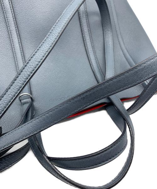 Marc by Marc Jacobs（マークバイマークジェイコブス）Marc by Marc Jacobs (マークバイマークジェイコブス) トートバッグ グレー×レッドの古着・服飾アイテム