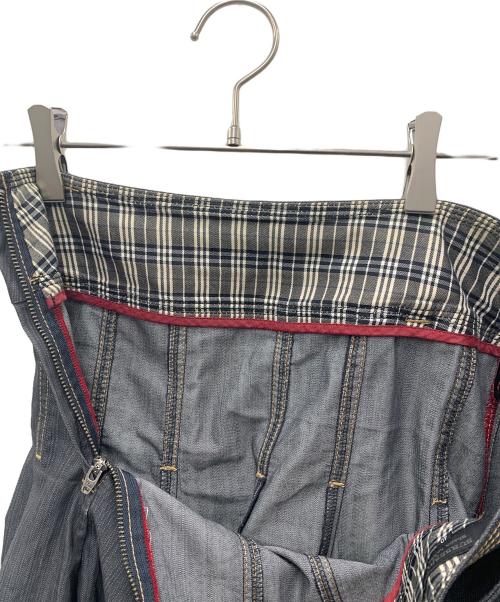 BURBERRY BLACK LABEL（バーバリーブラックレーベル）BURBERRY BLACK LABEL (バーバリーブラックレーベル) スカート グレー サイズ:40の古着・服飾アイテム