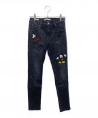 LEVI'S×DISNEYリーバイス×ディズニー）の古着「デニムパンツ」｜グレー