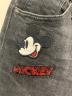 中古・古着 LEVI'S (リーバイス) DISNEY (ディズニー) デニムパンツ グレー サイズ:W26×L30：4000円