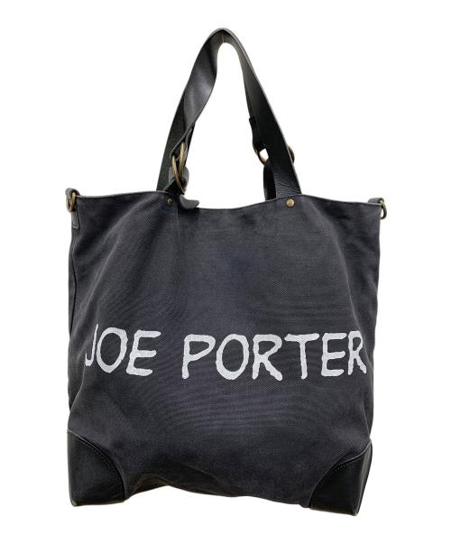 PORTER（ポーター）PORTER (ポーター) PEANUTS (ピーナッツ) トートバッグ ブラックの古着・服飾アイテム