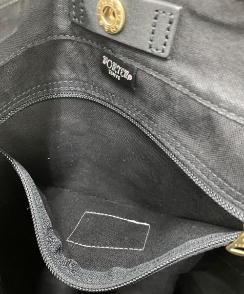 PORTER（ポーター）PORTER (ポーター) PEANUTS (ピーナッツ) トートバッグ ブラックの古着・服飾アイテム