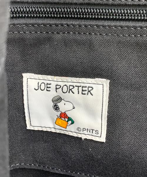 PORTER（ポーター）PORTER (ポーター) PEANUTS (ピーナッツ) トートバッグ ブラックの古着・服飾アイテム