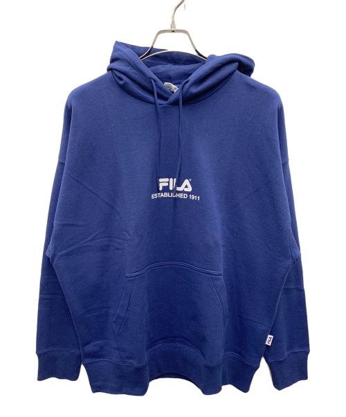 FILA（フィラ）FILA (フィラ) プルオーバーパーカー ネイビー サイズ:Free 未使用品の古着・服飾アイテム