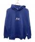 FILA（フィラ）の古着「プルオーバーパーカー」｜ネイビー
