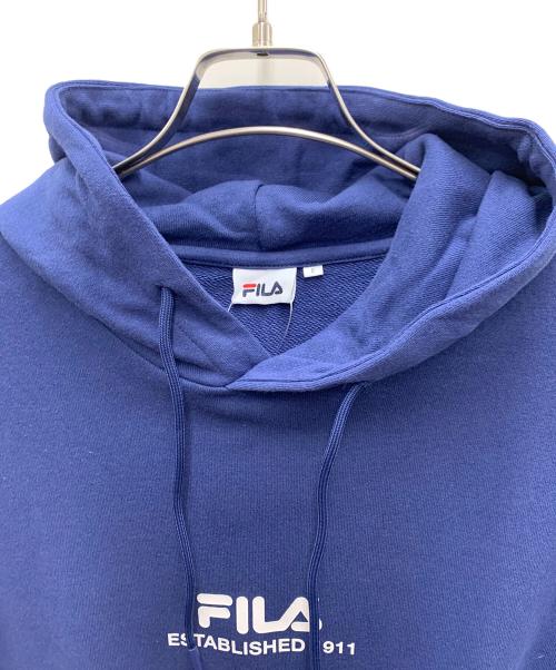 FILA（フィラ）FILA (フィラ) プルオーバーパーカー ネイビー サイズ:Free 未使用品の古着・服飾アイテム